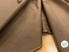 POPELINE DE COTON STRETCH LÈGEREMENT SATINÉE MOCHA 145CM - My Little Coupon