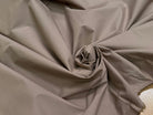 POPELINE DE COTON STRETCH TAUPE EFFET CRAQUANT - My Little Coupon