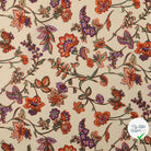 POPELINE DE COTON TISSU IMPRIMÉ NUMÉRIQUE PAISLEY MULTICOLORE 1 - My Little Coupon