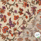POPELINE DE COTON TISSU IMPRIMÉ NUMÉRIQUE PAISLEY MULTICOLORE 1 - My Little Coupon