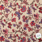 POPELINE DE COTON TISSU IMPRIMÉ NUMÉRIQUE PAISLEY MULTICOLORE 3 - My Little Coupon