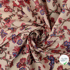 POPELINE DE COTON TISSU IMPRIMÉ NUMÉRIQUE PAISLEY MULTICOLORE 3 - My Little Coupon