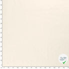 POPELINE DE COTON TISSU UNICOLORE BLANC CASSÉ - My Little Coupon