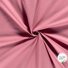 POPELINE DE COTON TISSU UNICOLORE ROSE #2 - My Little Coupon