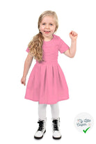 POPELINE DE COTON TISSU UNICOLORE ROSE #2 - My Little Coupon