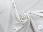 POPELINE DE COTON  ULTRA CHIC BLANC ÉFFET CRAQUANT STRETCH - My Little Coupon