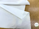 POPELINE DE COTON  ULTRA CHIC BLANC ÉFFET CRAQUANT STRETCH - My Little Coupon