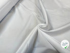 POPELINE DE COTON UNI BLANC STRECH - My Little Coupon