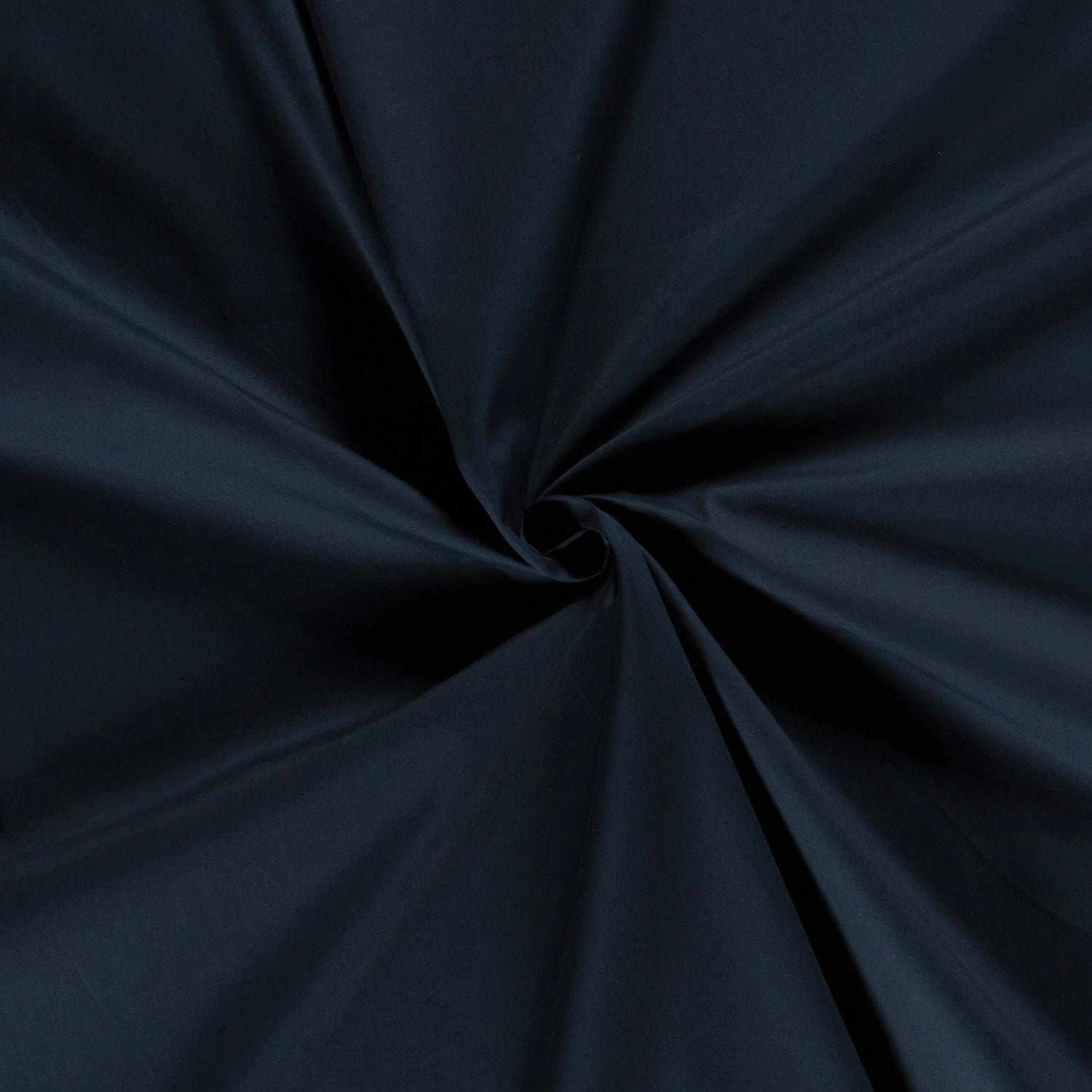 POPELINE DE COTON UNICOLORE BLEU DE L ESPACE - My Little Coupon