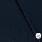 POPELINE DE COTON UNICOLORE BLEU DE L ESPACE - My Little Coupon