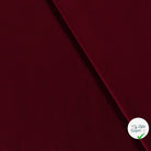 POPELINE DE COTON UNICOLORE BORDEAUX - My Little Coupon