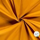 POPELINE DE COTON UNICOLORE OCRE - My Little Coupon