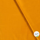 POPELINE DE COTON UNICOLORE OCRE - My Little Coupon