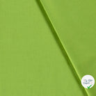 POPELINE DE COTON UNICOLORE VERT CITRON - My Little Coupon