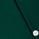 POPELINE DE COTON UNICOLORE VERT FONCE - My Little Coupon