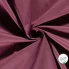 POPELINE DE COTON UNICOLORE VIEUX ROSE - My Little Coupon