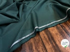 POPELINE DE COTON VERT CADENCE BY RAYMOND - My Little Coupon
