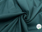 POPELINE DE COTON VERT COPENHAGUE - coupon de tissu de 1 mètre 90 - My Little Coupon - tissu - coudre