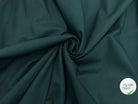 POPELINE DE COTON VERT COPENHAGUE - coupon de tissu de 1 mètre 90 - My Little Coupon - tissu - coudre