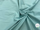POPELINE DE COTON VERT D'EAU 145CM - My Little Coupon