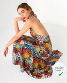 POPELINE DE VISCOSE ALICIA NOIR OEKO-TEX - My Little Coupon