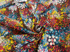 POPELINE DE VISCOSE ALICIA NOIR OEKO-TEX - My Little Coupon