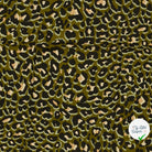 POPELINE DE VISCOSE FLEURS VERT KAKI - My Little Coupon