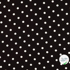 Popeline de viscose noir