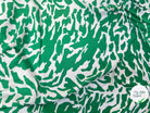 POPELINE DE VISCOSE TISSU IMPRIMÉ CAMOUFLAGE VERT - My Little Coupon