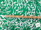POPELINE DE VISCOSE TISSU IMPRIMÉ CAMOUFLAGE VERT - My Little Coupon