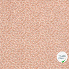 POPELINE DE VISCOSE TISSU IMPRIMÉ FLEURS BEIGE - My Little Coupon