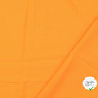 POPELINE DE VISCOSE UNICOLORE ORANGE - My Little Coupon