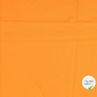 POPELINE DE VISCOSE UNICOLORE ORANGE - My Little Coupon
