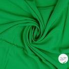 POPELINE DE VISCOSE UNICOLORE POMME VERTE - My Little Coupon