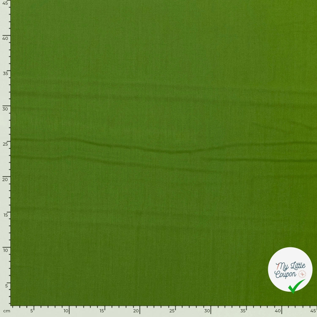 Popeline de viscose unicolore vert