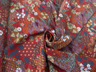 POPELINE DE VISCOSE YIN ROUGE OEKO-TEX - My Little Coupon