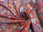 POPELINE DE VISCOSE YIN ROUGE OEKO-TEX - My Little Coupon