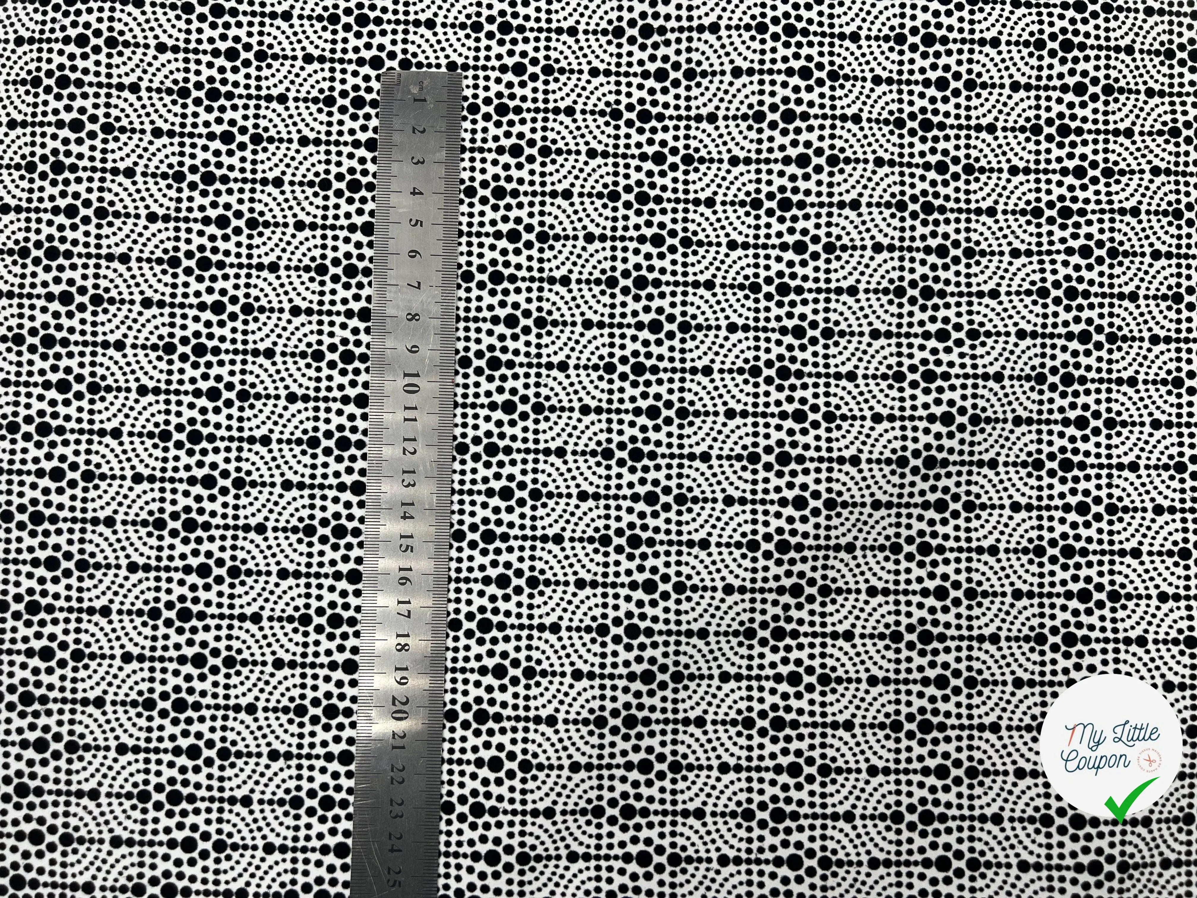 POPELINE FLOQUÉE BYZANTINE - My Little Coupon - tissu - coudre