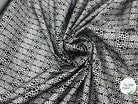 POPELINE FLOQUÉE BYZANTINE - My Little Coupon - tissu - coudre