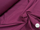 Tissu popeline imperméable violine