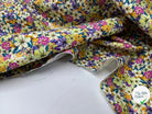 POPELINE IMPRIMÉ FLEURETTE D'HAWAI - My Little Coupon - tissu - coudre