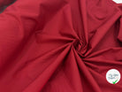POPELINE JAPON ROUGE POMPEÏ QUALITÉ PRESTIGE - My Little Coupon - tissu - coudre