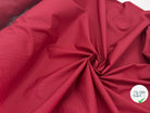 POPELINE JAPON ROUGE POMPEÏ QUALITÉ PRESTIGE - My Little Coupon - tissu - coudre