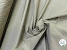 POPELINE LOURDE DE COTON CRAQUANT BEIGE KAKI - My Little Coupon