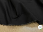 POPELINE PLYCOTON TRÈS STRETCH CRAQUANTE NOIR - My Little Coupon