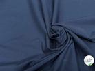 POPELINE POLYCOTON BLEU FONCÉ - My Little Coupon