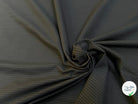 POPELINE POLYCOTON RAYURES TON SUR TON NOIR NOIR - My Little Coupon