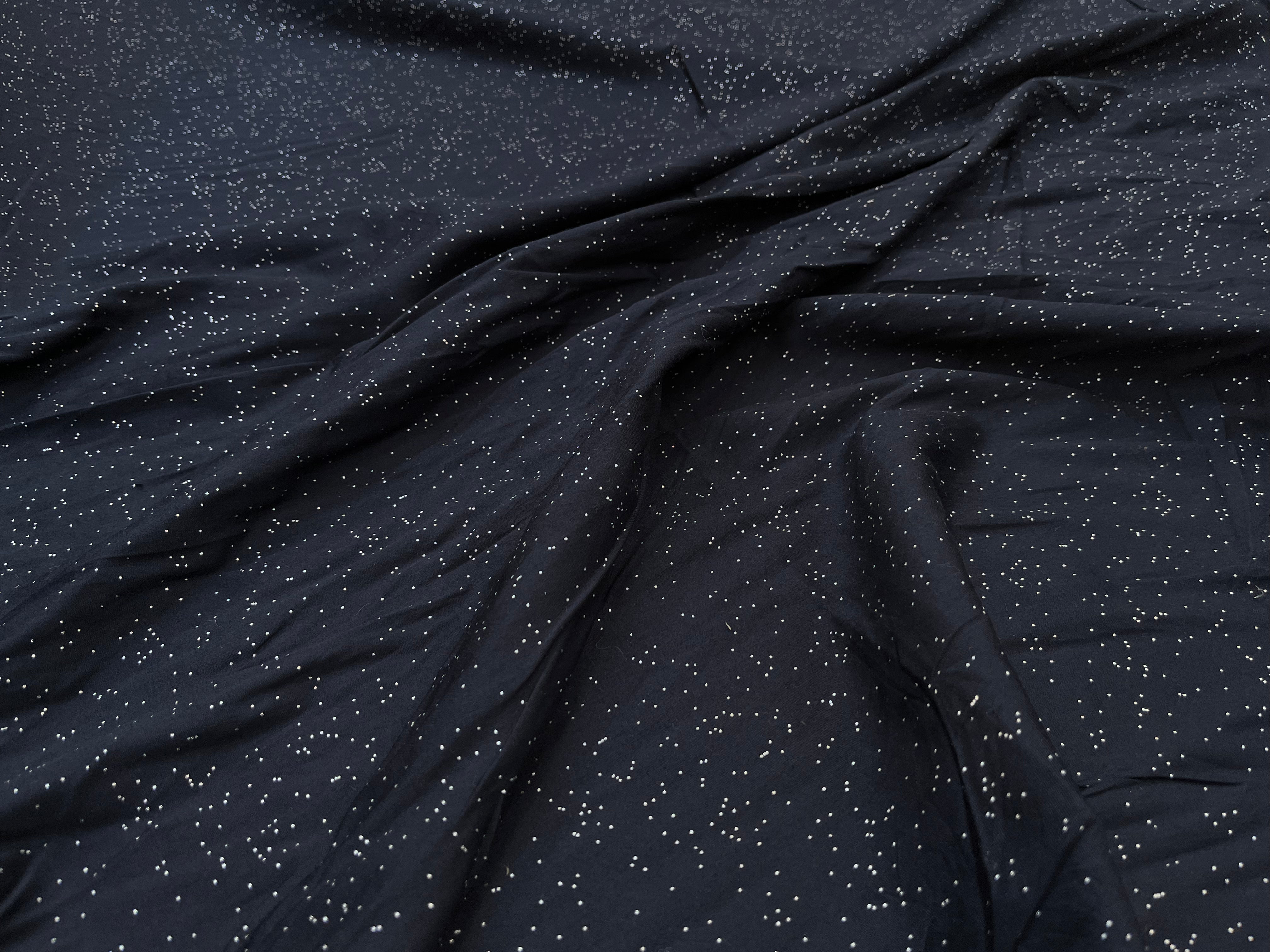 POPELINE SERGÉE 100% COTON NUIT ETOILE - My Little Coupon