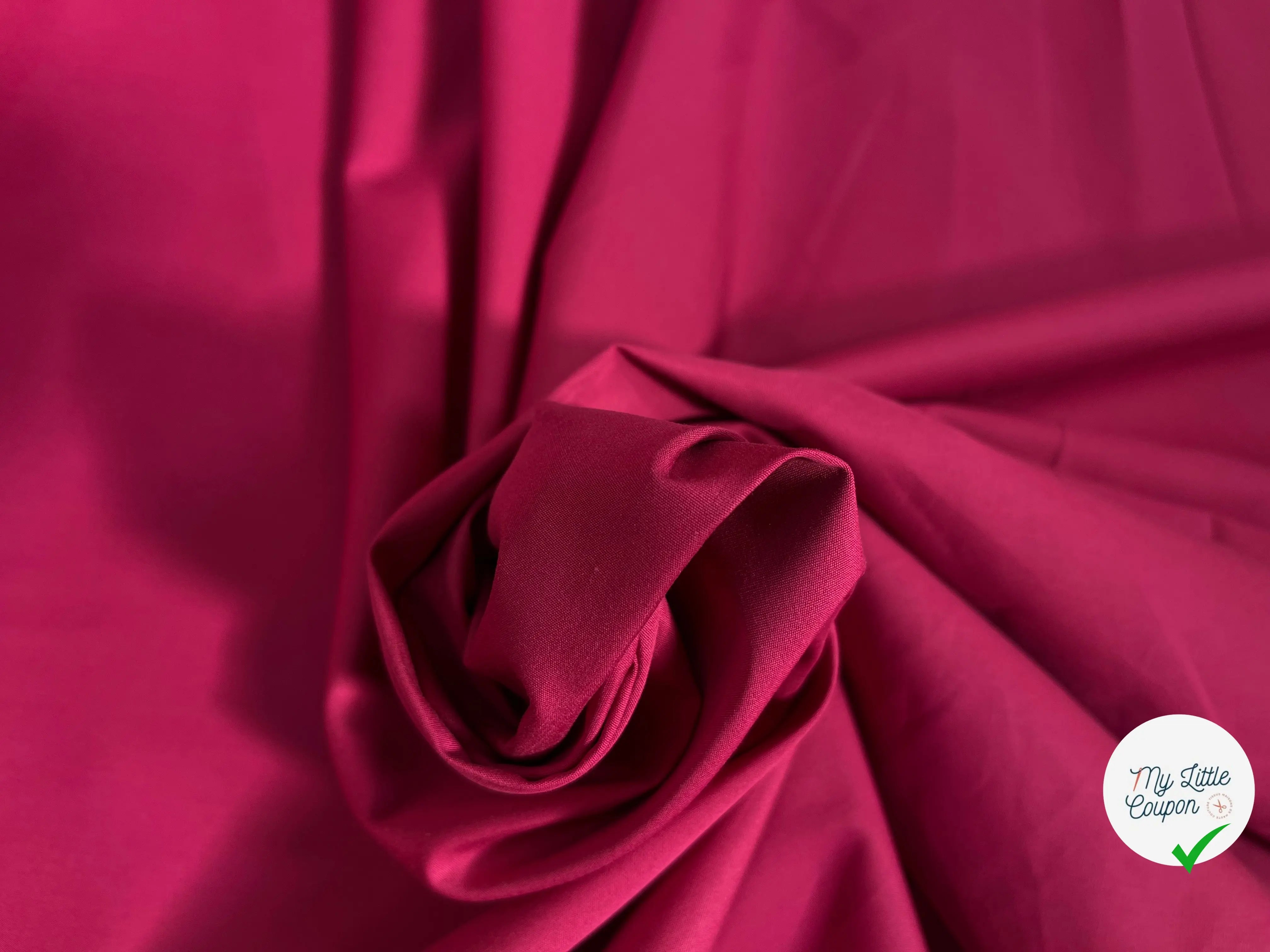 POPELINE UNIE ROSE TOUCHER ULTRA DOUX - My Little Coupon