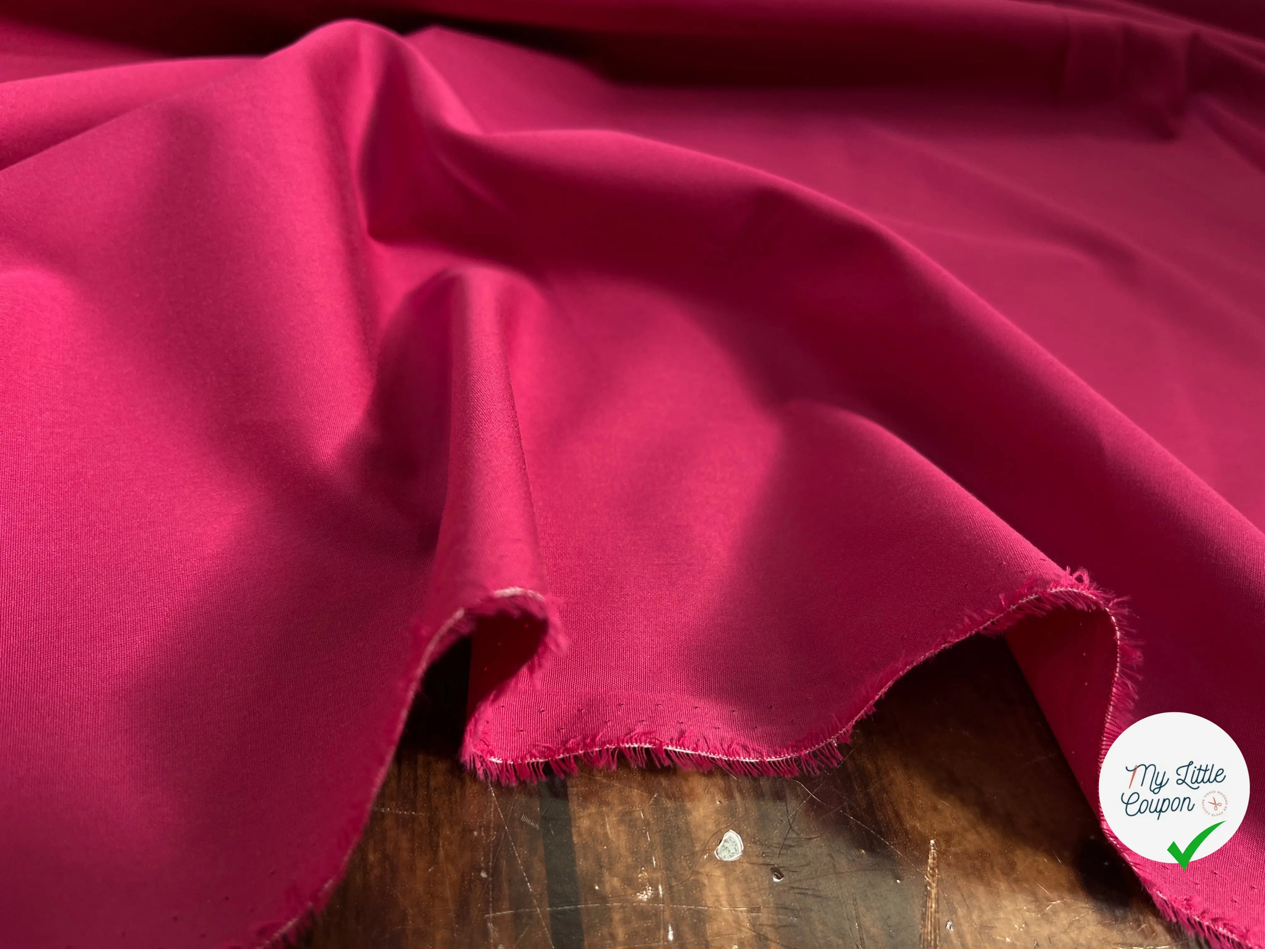 POPELINE UNIE ROSE TOUCHER ULTRA DOUX - My Little Coupon